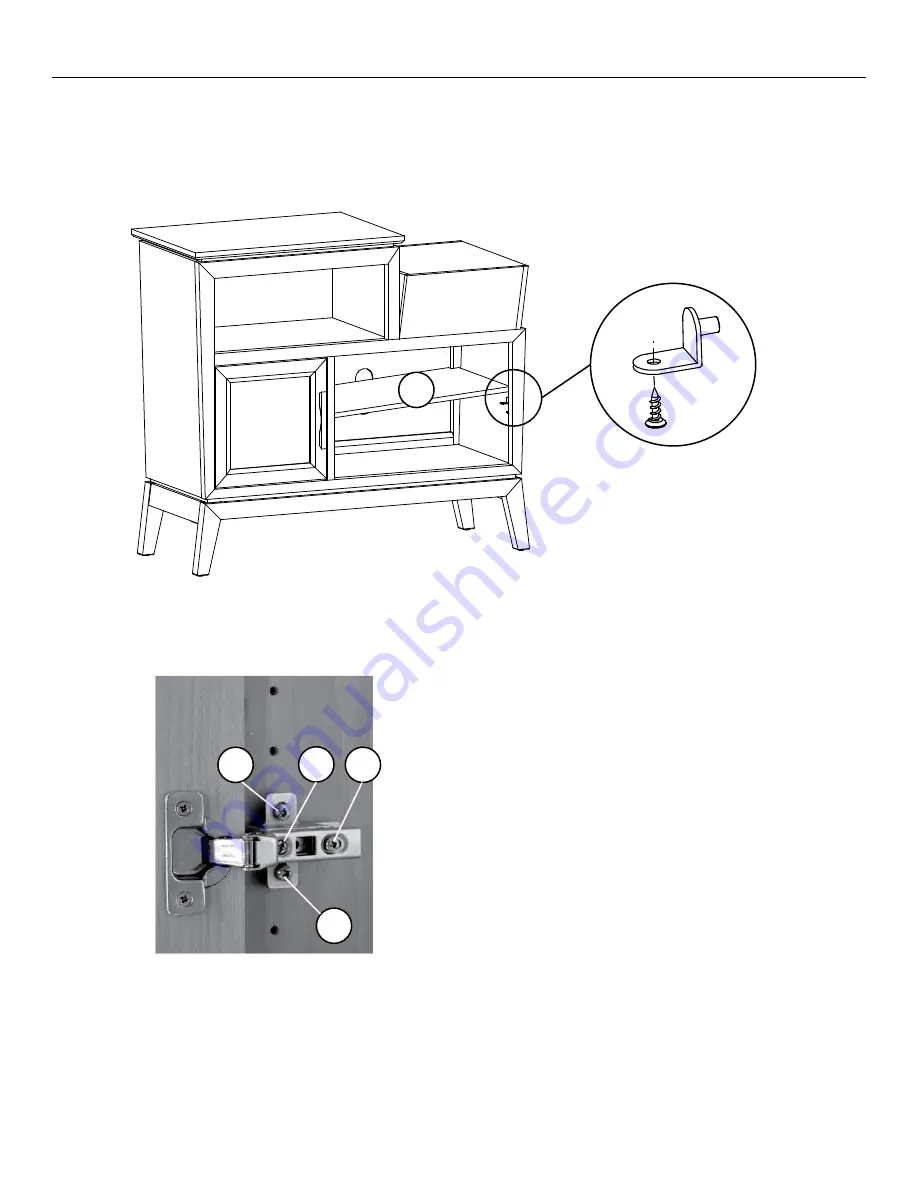 Whittier Wood 3527DUET Assembly Instruction Manual Download Page 5