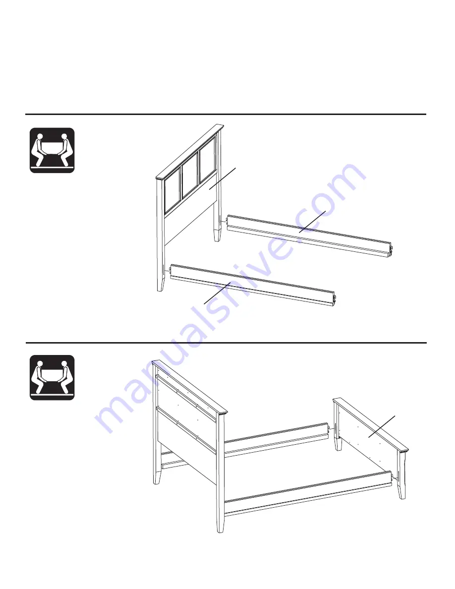 Whittier Wood 4651AFDHa Assembly Instructions Download Page 3