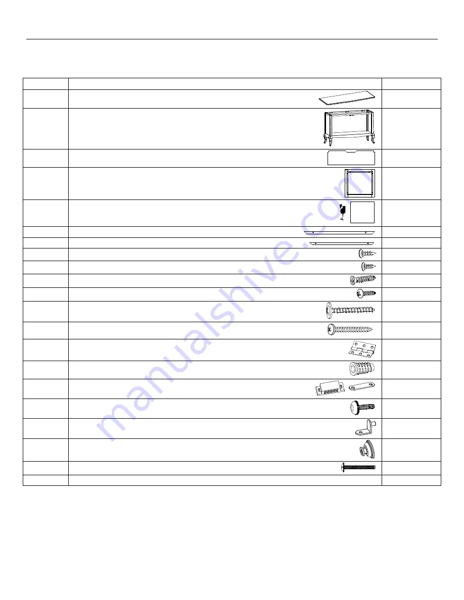 Whittier Wood 4860AFGMS Assembly Instructions Download Page 2