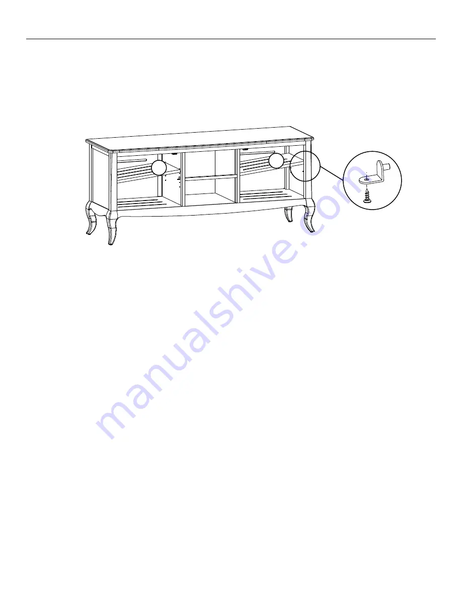 Whittier Wood 4861AFGMS Assembly Instructions Manual Download Page 5