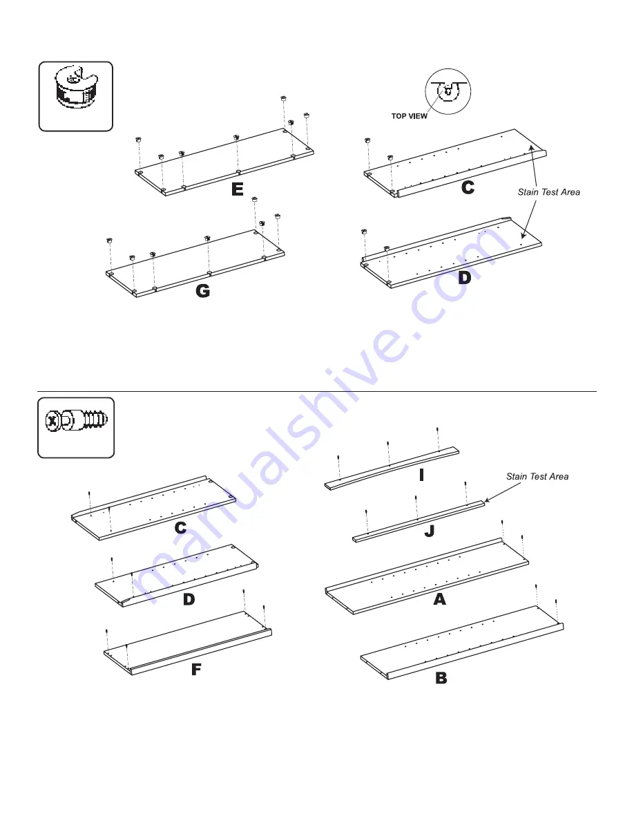 Whittier Wood 498W Assembly Instructions Manual Download Page 4