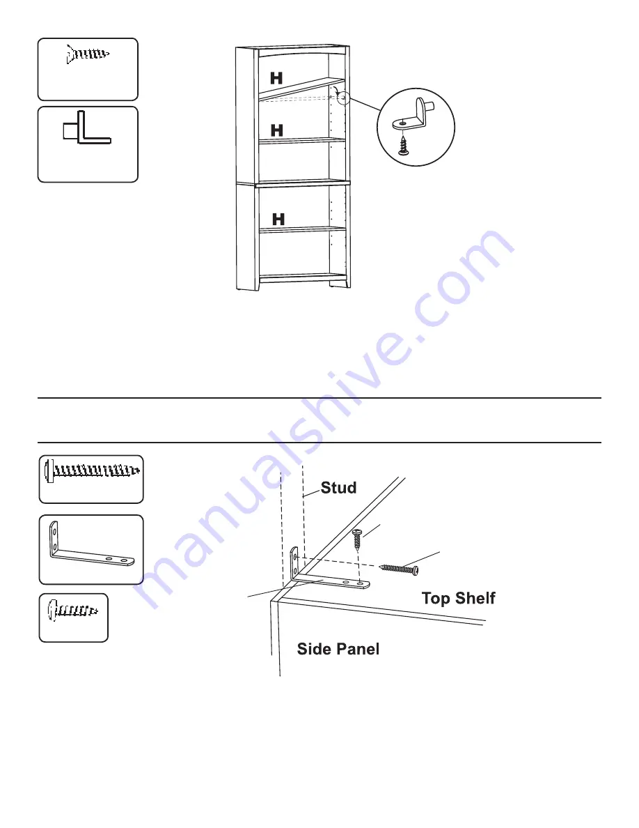 Whittier Wood 498W Assembly Instructions Manual Download Page 8