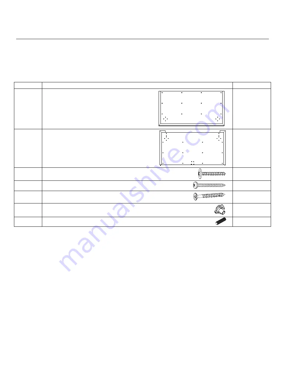 Whittier Wood Ellison Cal-King Adjustable Headboard Platform Bed 3907ASTa Assembly Instructions Manual Download Page 3