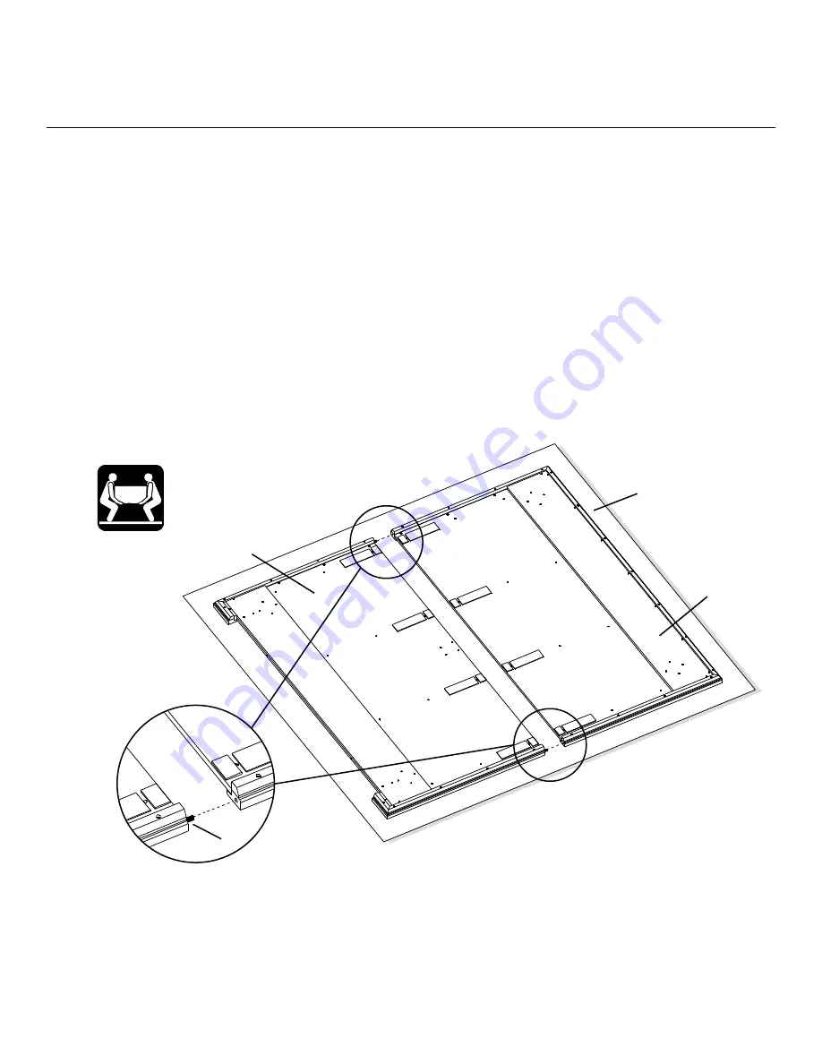 Whittier Wood Ellison Cal-King Adjustable Headboard Platform Bed 3907ASTa Скачать руководство пользователя страница 5