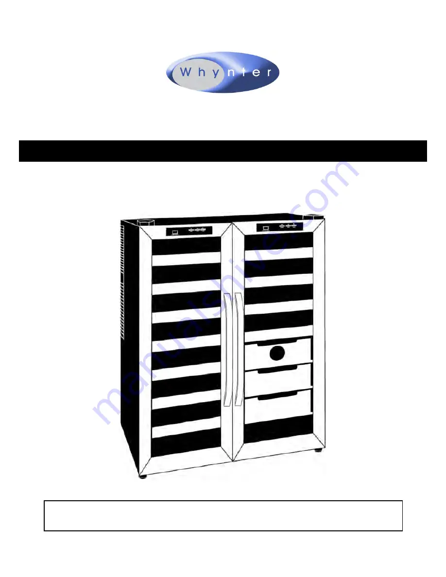 Whynter CHC-122BD Скачать руководство пользователя страница 1