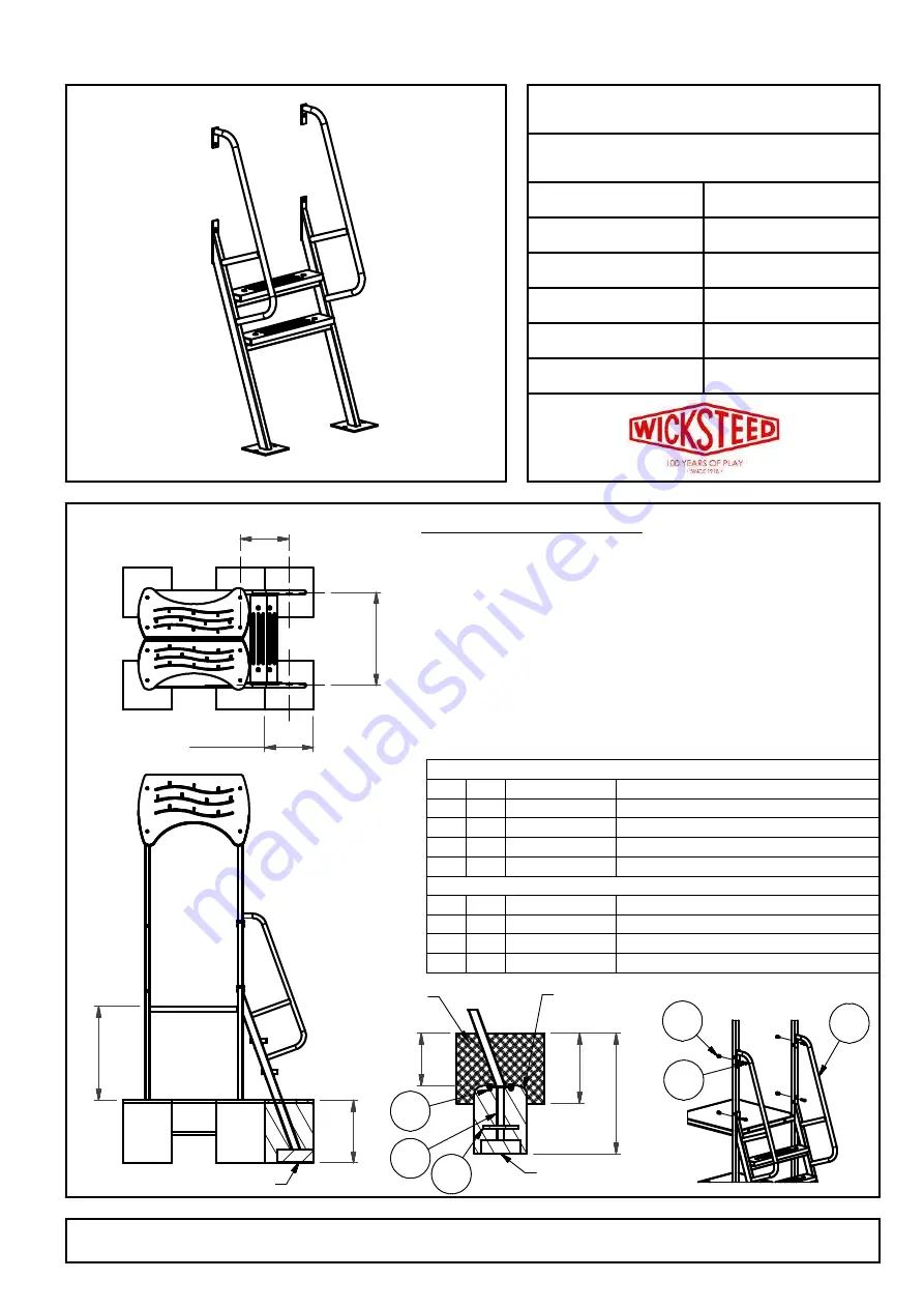 Wicksteed 616-THMB-BP Installation Instructions Manual Download Page 7