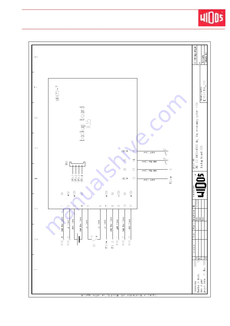 widos 4900 CNC 3.0 Working Instructions Download Page 57