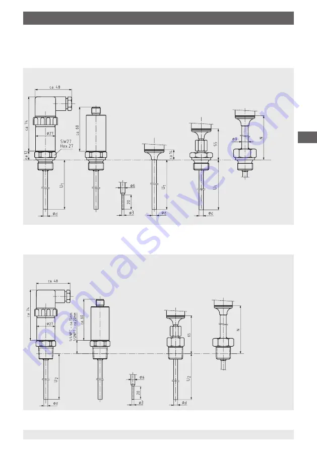 WIKA TR30 Operating Instructions Manual Download Page 77