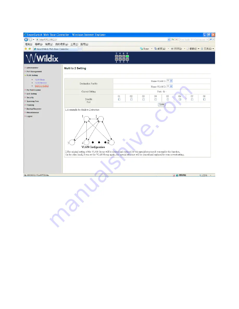 Wildix WS08POE Скачать руководство пользователя страница 18