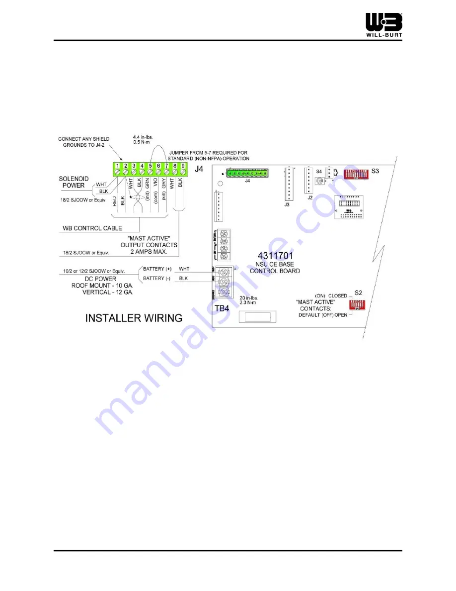 Will Burt Night Scan Powerlite Operating Instructions Manual Download Page 40