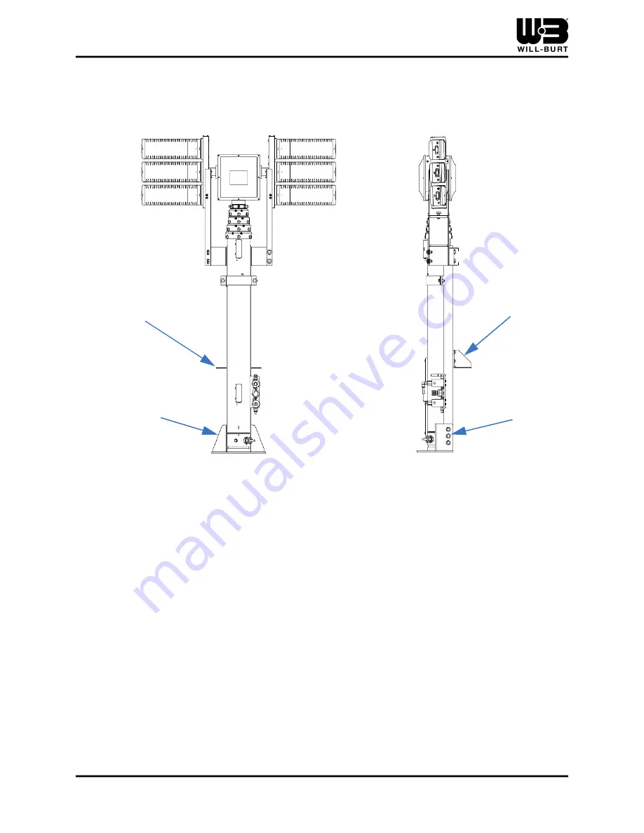 Will Burt Night Scan Vertical 4.3-15 Operating Instructions Manual Download Page 26