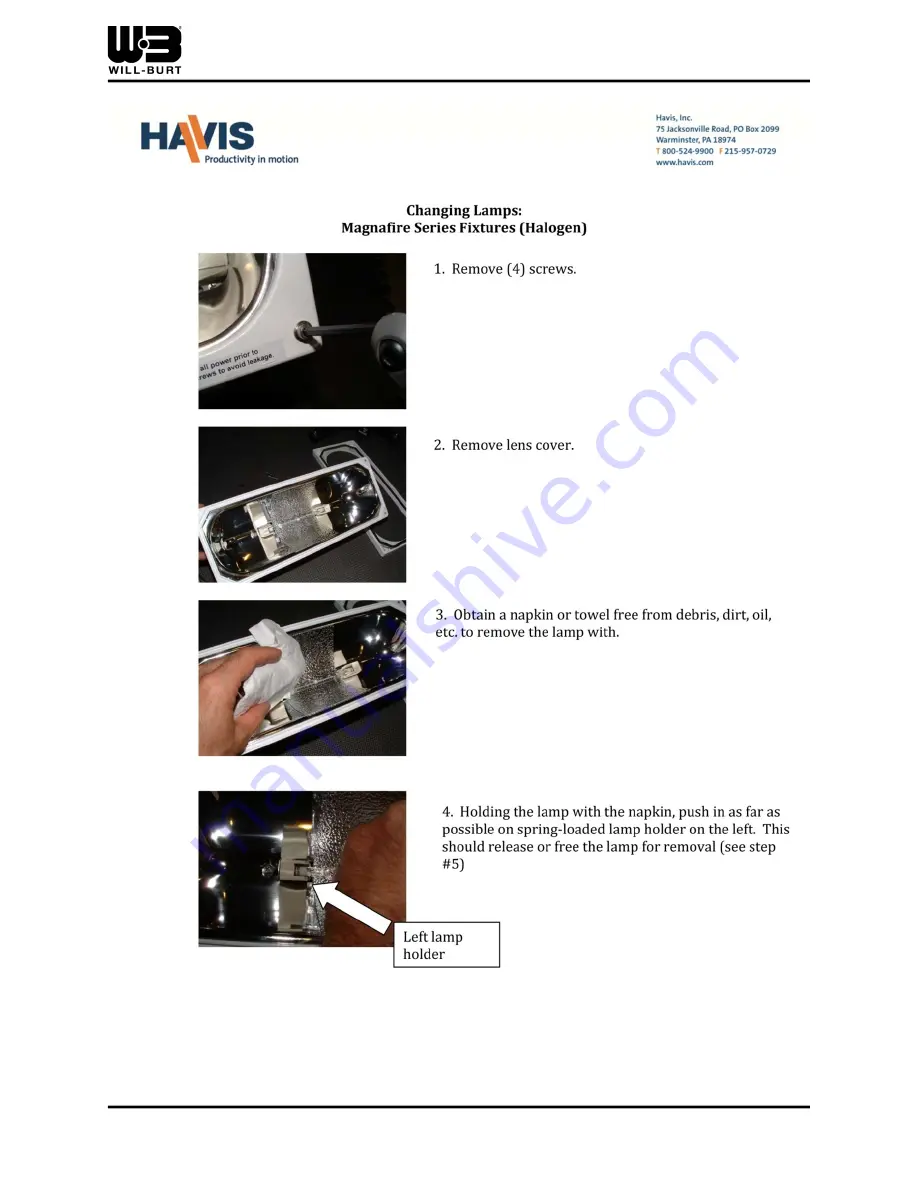 Will Burt Night Scan Vertical 4.3-15 Operating Instructions Manual Download Page 95