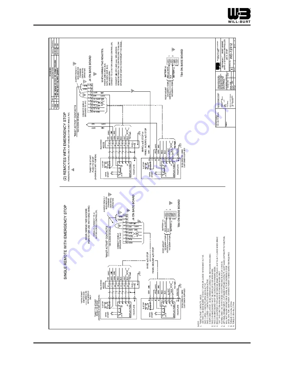 Will Burt Night Scan Vertical 4.3-15 Operating Instructions Manual Download Page 118