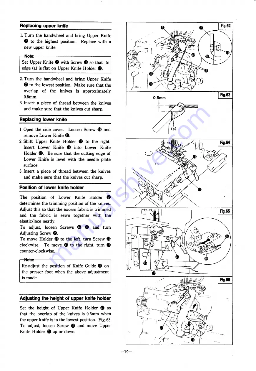 Willcox & Gibbs W542 Instructions Manual Download Page 21