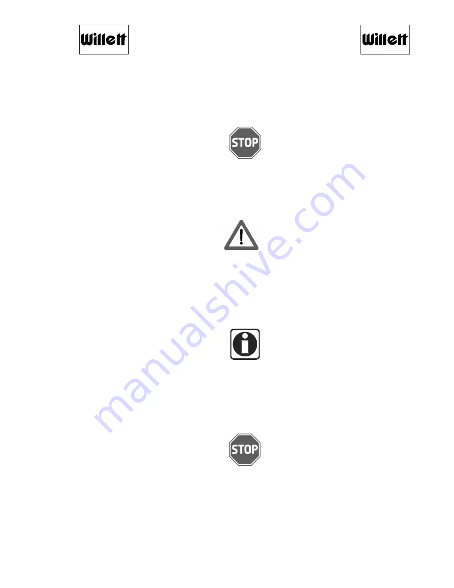 WILLETT 450 SI Скачать руководство пользователя страница 15