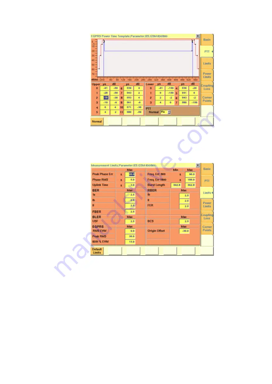 WILLTEK 4400 Mobile Phone Tester Series User Manual Download Page 196