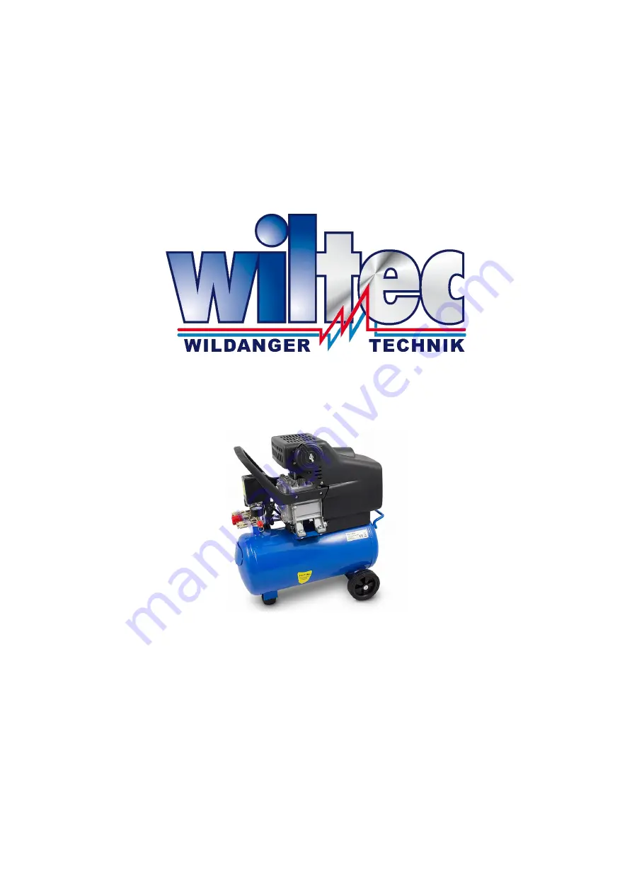 WilTec 24 L Operation Manual Download Page 1