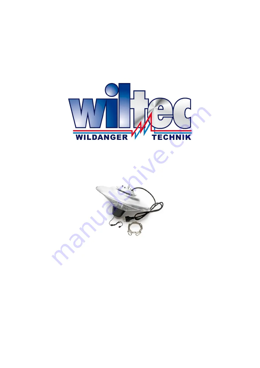 WilTec 61020 Operation Manual Download Page 1