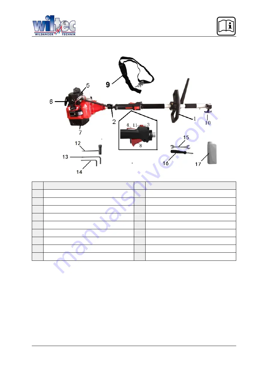 WilTec 61494 Operation Manual Download Page 8