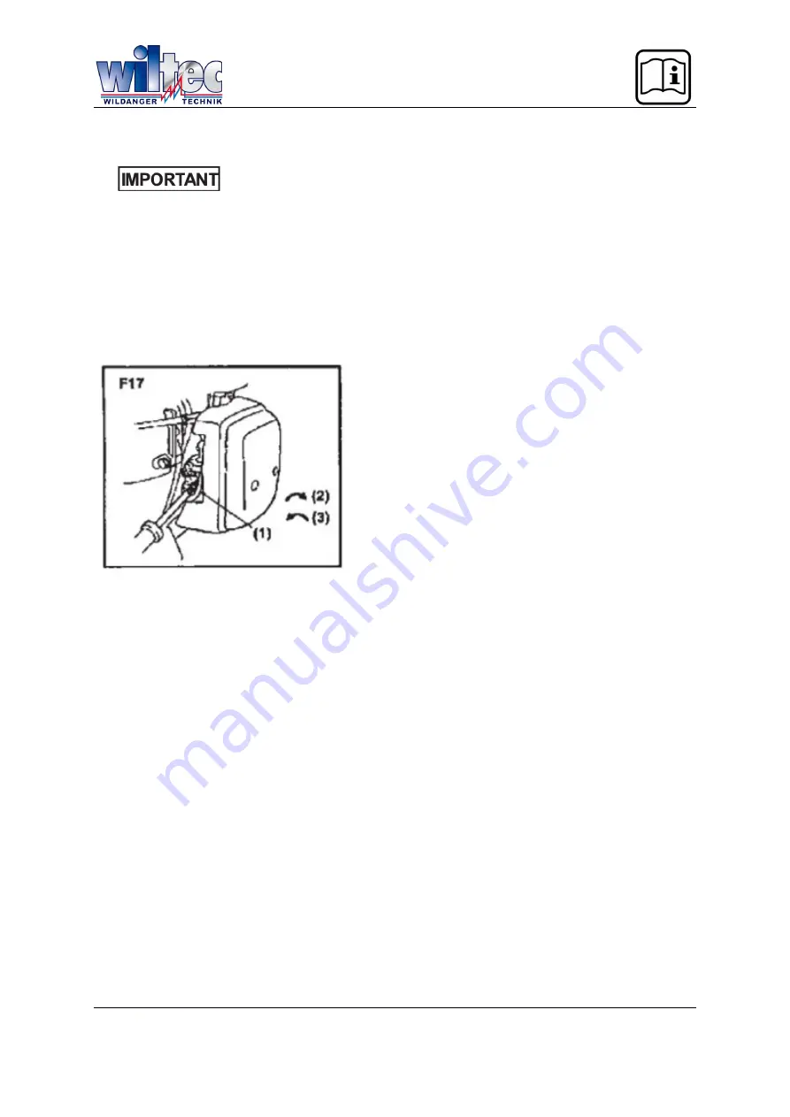 WilTec 61495 Operation Manual Download Page 17