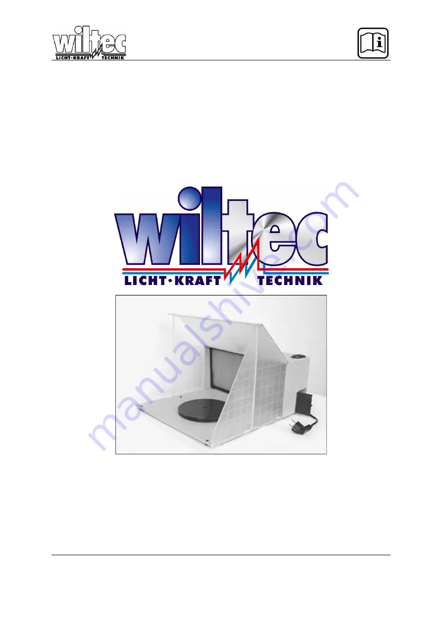 WilTec E420 Operation Manual Download Page 1