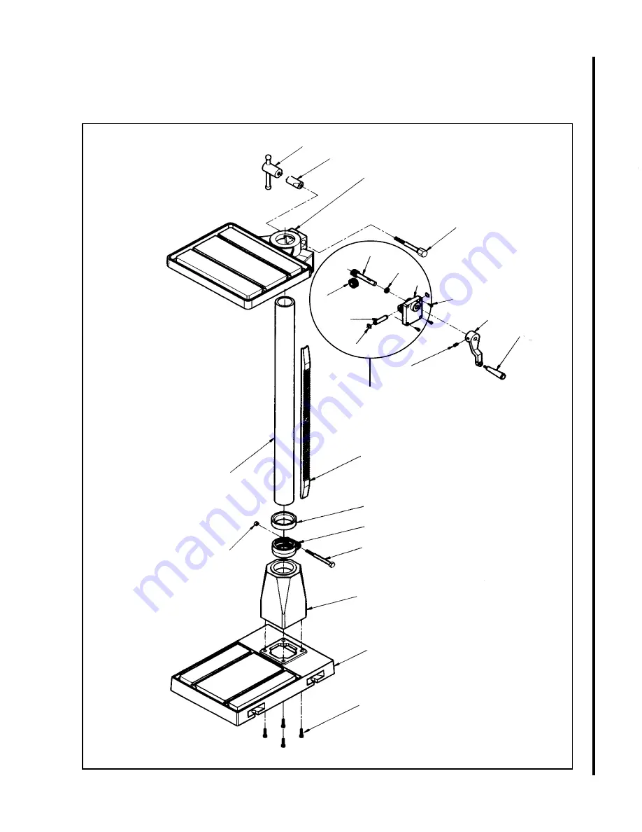 Wilton A3816 Operating Instructions & Parts Manual Download Page 17