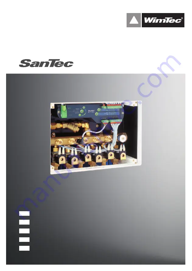 WimTec SanTec MICRO Installation And Operating Instructions Manual Download Page 1