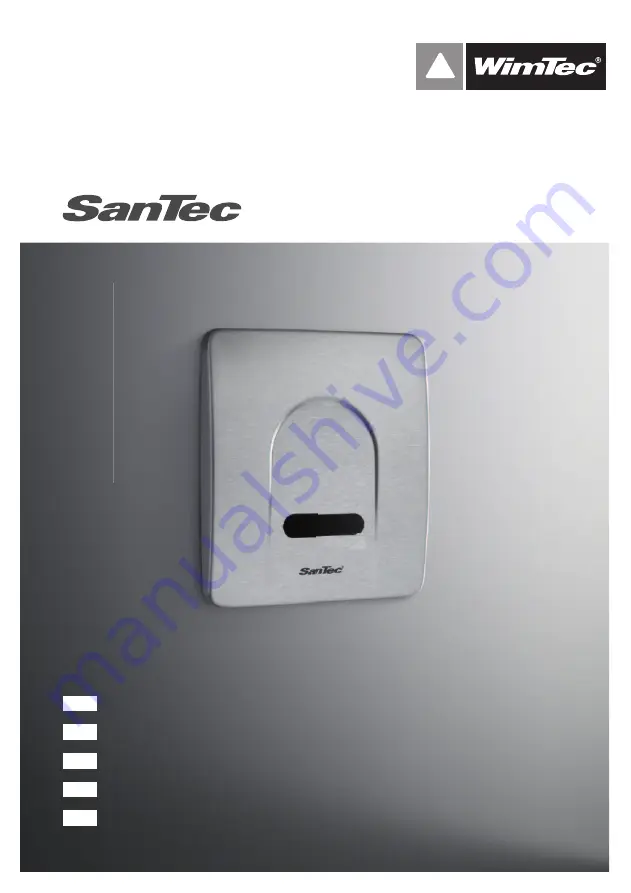 WimTec Santec Motion Installation And Operating Instructions Manual Download Page 1