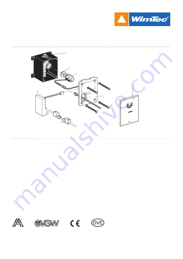 WimTec SanTec Ocean U8 Installation And Operating Instructions Manual Download Page 16