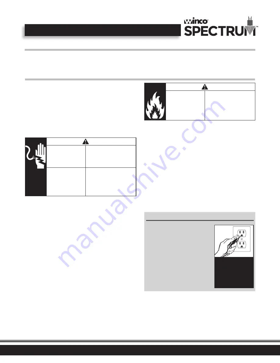 Winco SPECTRUM EBS-400 Installation And Operating Instruction Manual Download Page 5