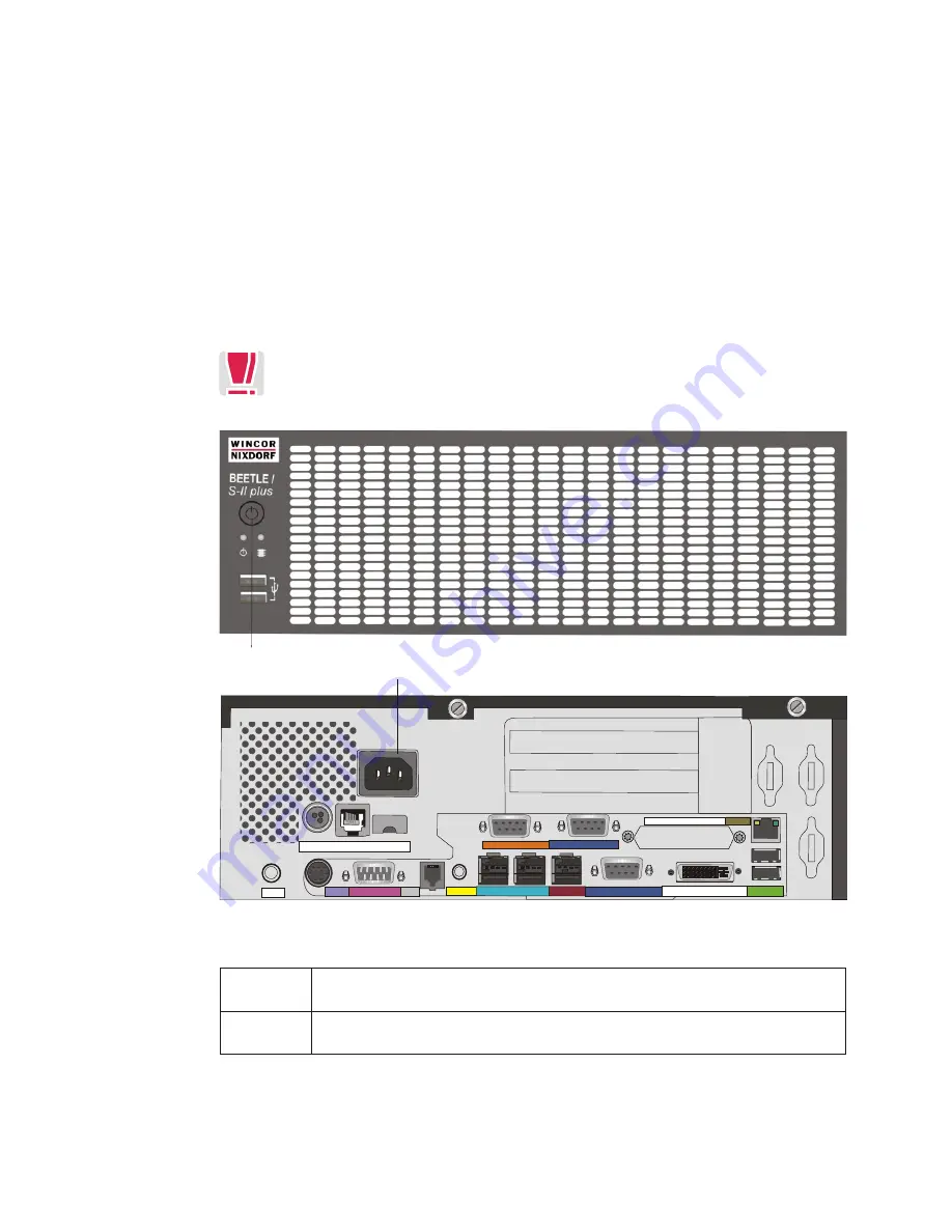 Wincor Nixdorf BEETLE /S-II plus User Manual Download Page 18