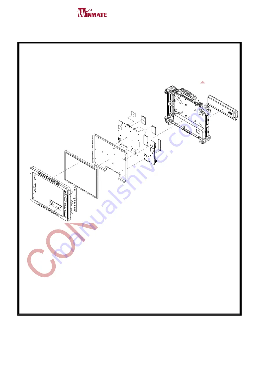 Winmate 98T012A0002G Service Manual Download Page 5