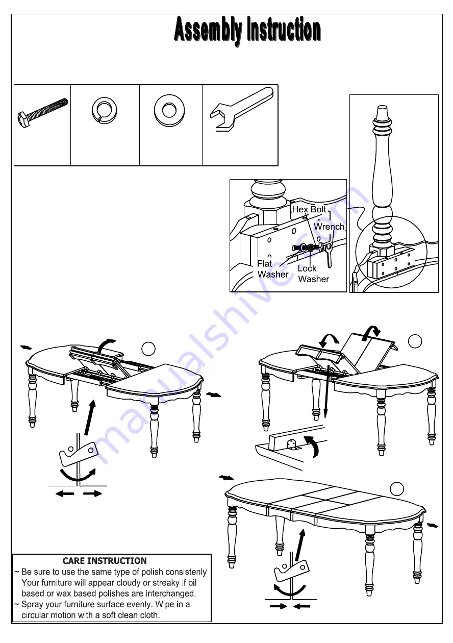 Winners Only T1-AB4284-P Assembly Instructions Download Page 2