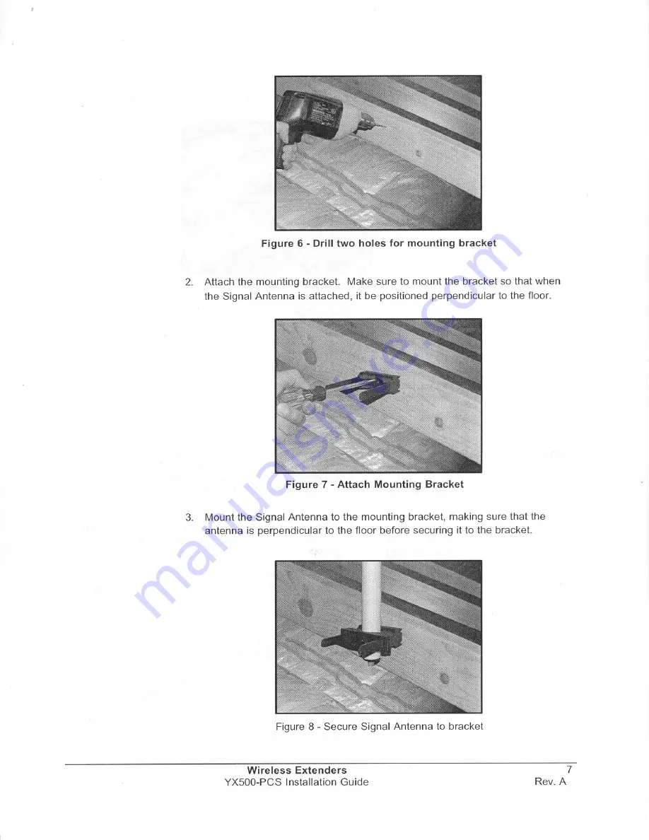 Wireless Extenders YX500-PCS Installation Manual Download Page 13