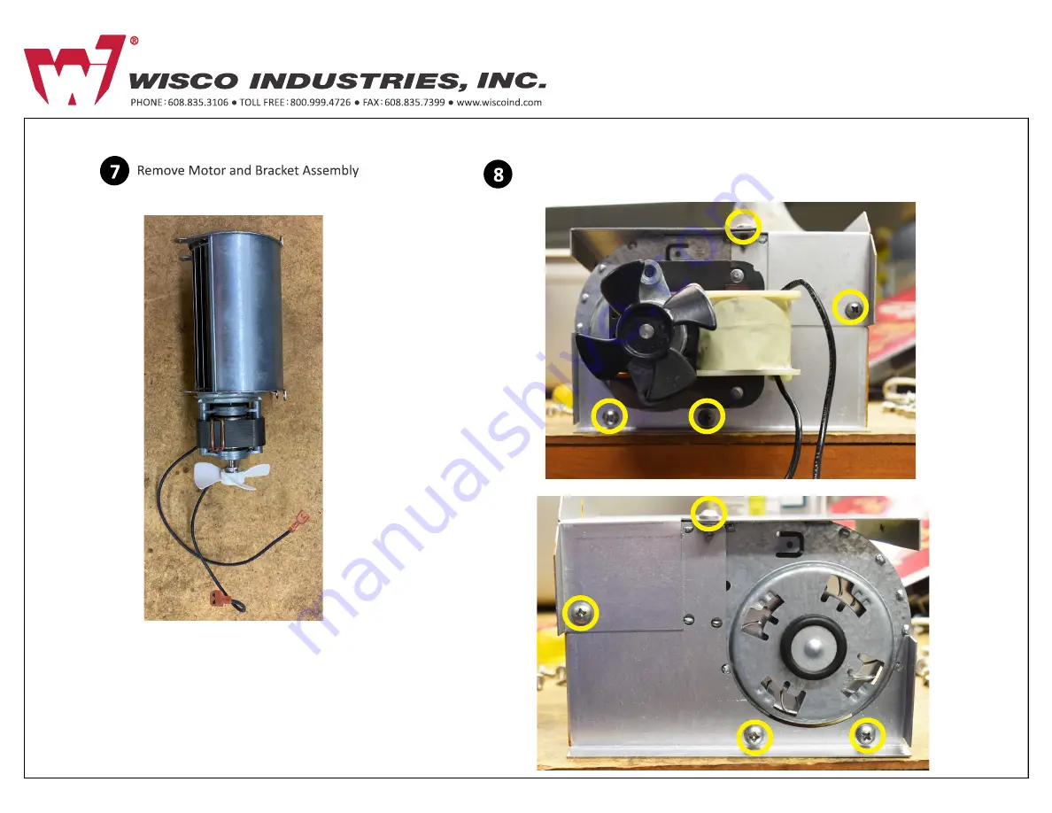 Wisco Industries 695D/925 Series Replacement Download Page 5