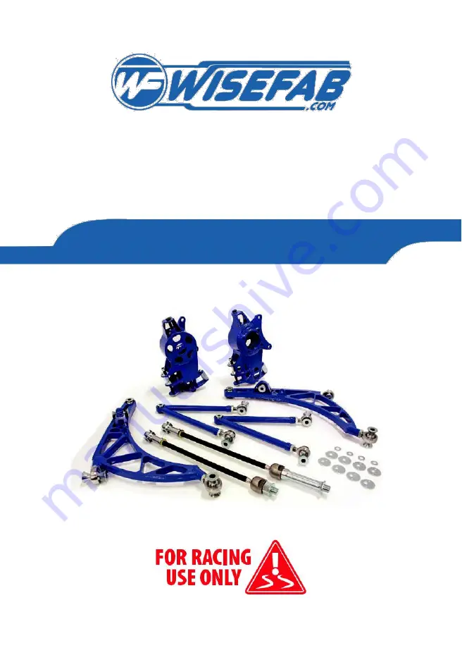 Wisefab RX8 Installation Manual Download Page 1