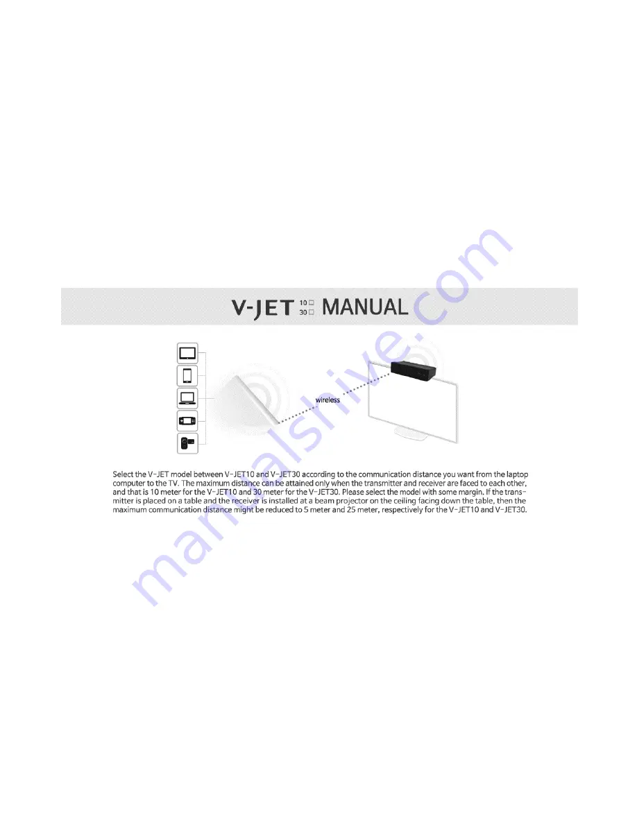 WiseJet V-JET10 Manual Download Page 1