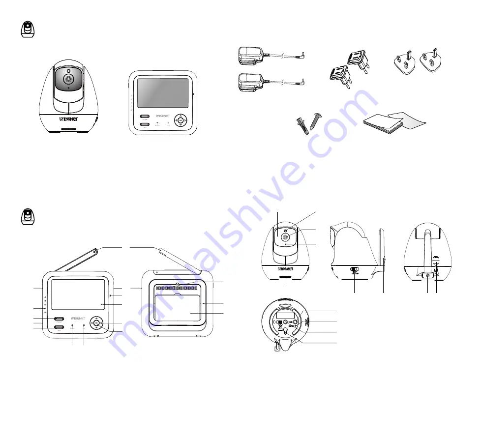 Wisenet BabyView Eco PT SEW-3049W User Manual Download Page 34