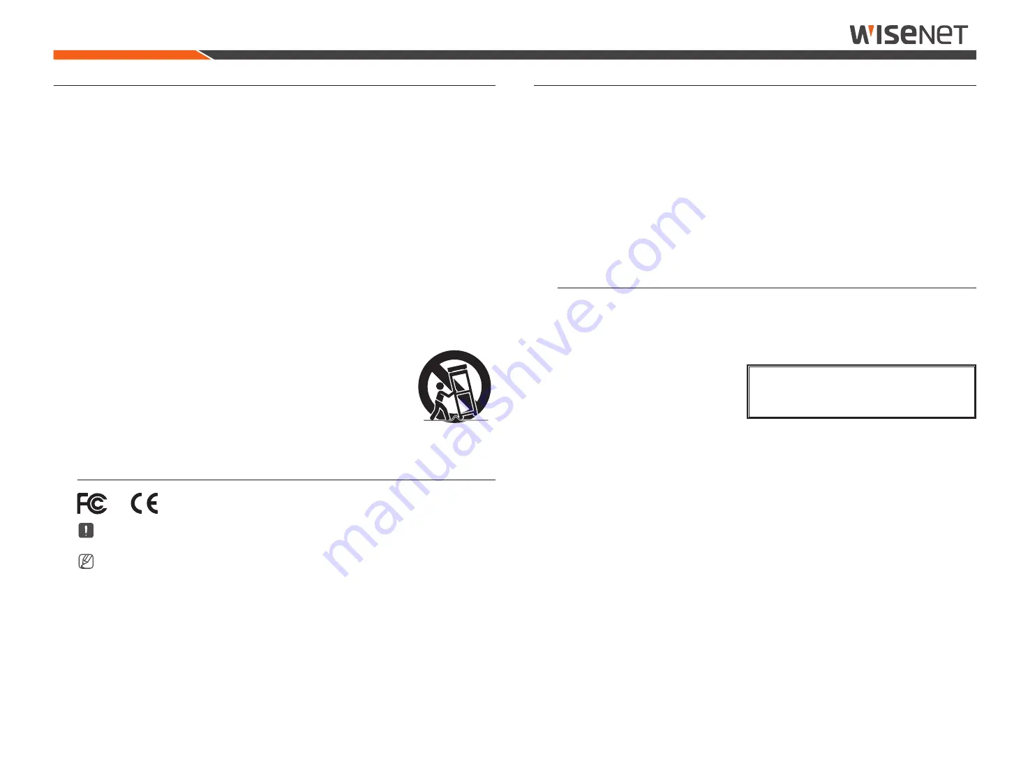 Wisenet HRX-1632 Product Specifications Manual Download Page 3