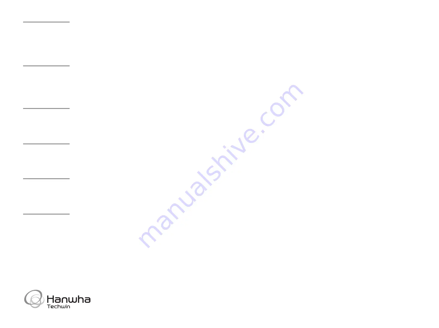 Wisenet TRM-1610S Скачать руководство пользователя страница 8