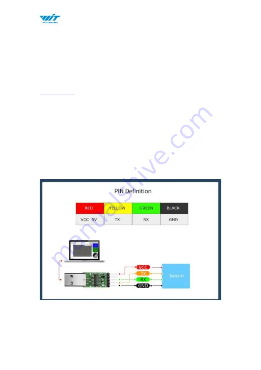 WiT WT901C Скачать руководство пользователя страница 7