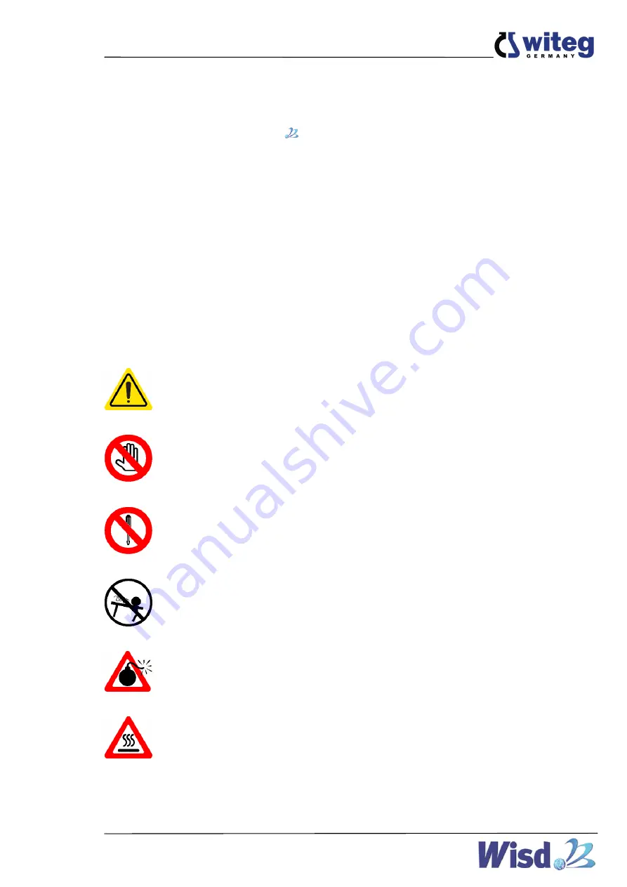 Witeg DH.WHM12311 Operating Manual Download Page 3