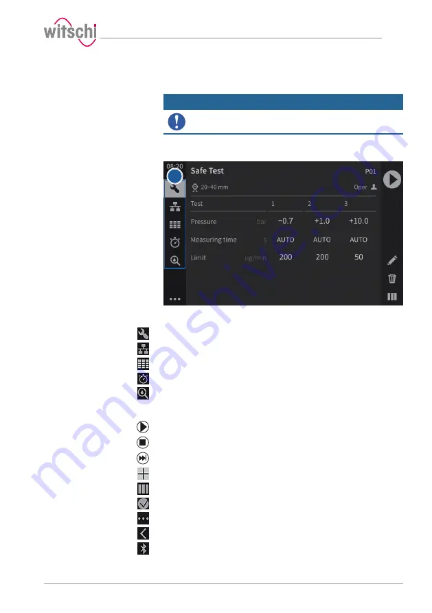 Witschi ProofMaster Operating Manual Download Page 55