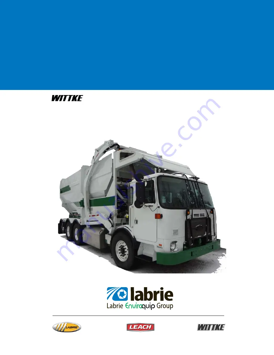 Wittke TWIN AUGER Operator'S Manual Download Page 1