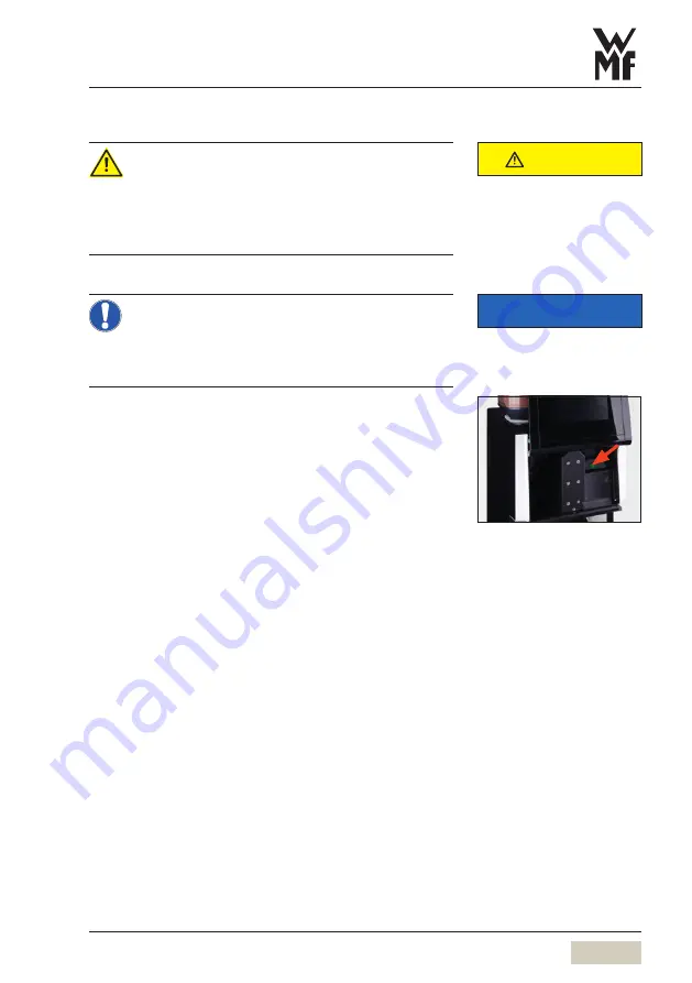 WMF 1500S User Manual Download Page 29