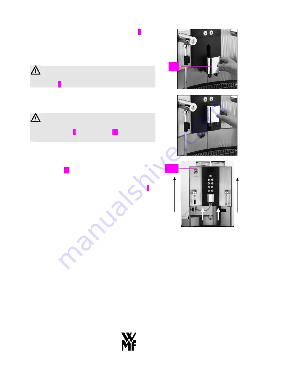 WMF combiNation S/S4/ESeries 8600 Скачать руководство пользователя страница 16