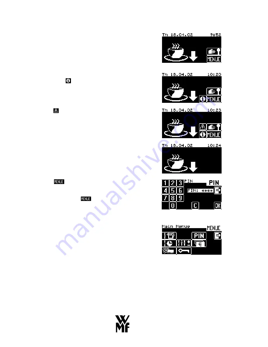 WMF combiNation S/S4/ESeries 8600 Скачать руководство пользователя страница 34