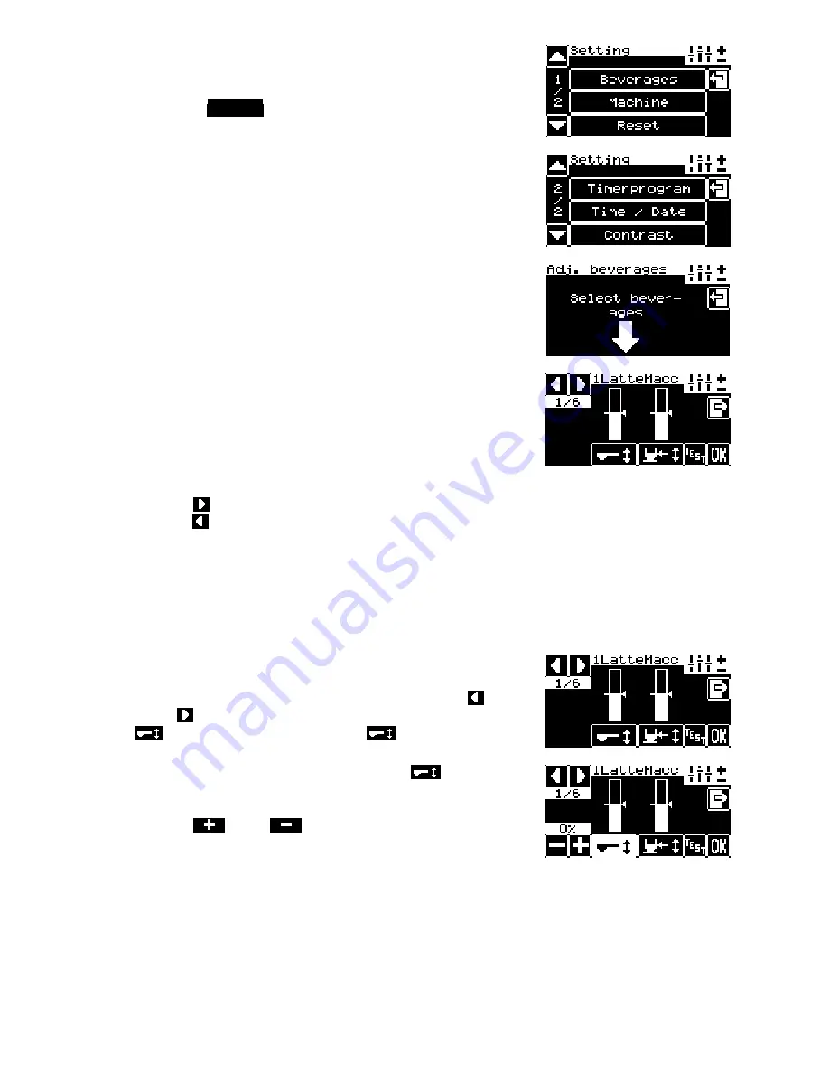 WMF combiNation S/S4/ESeries 8600 Operating Instructions Manual Download Page 37