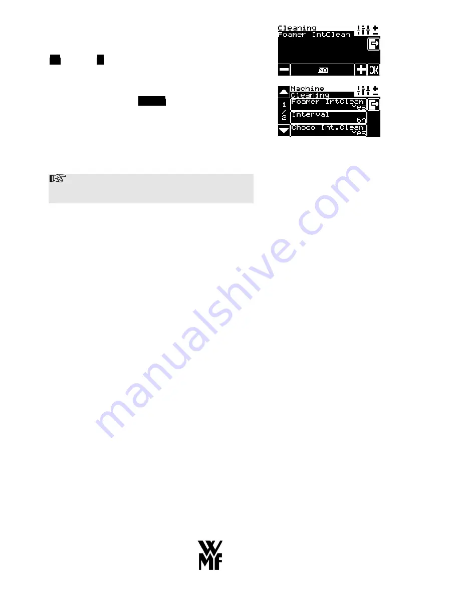 WMF combiNation S/S4/ESeries 8600 Operating Instructions Manual Download Page 68