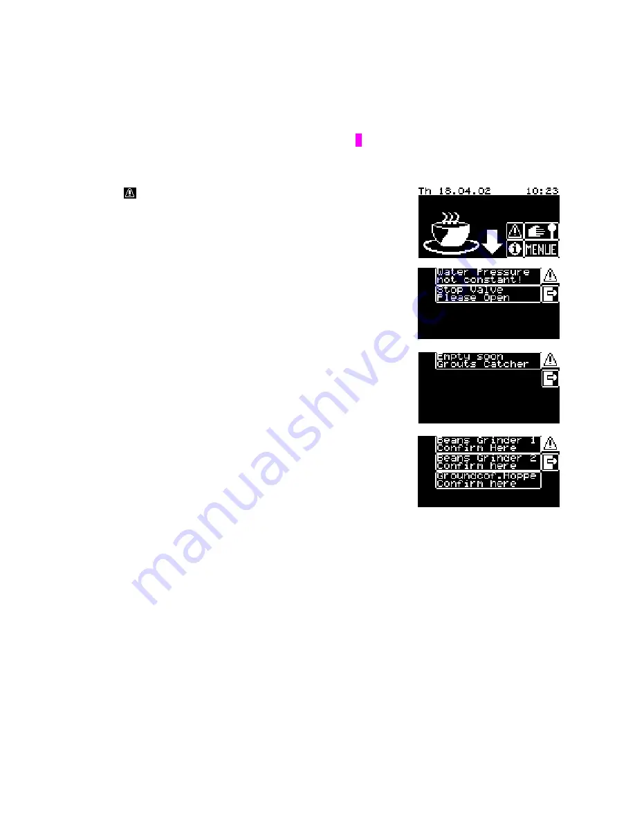 WMF combiNation S/S4/ESeries 8600 Operating Instructions Manual Download Page 69